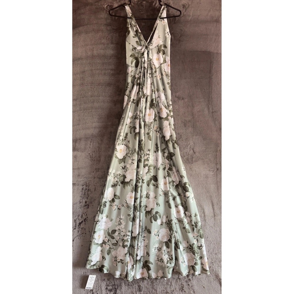 Show Me Your Mumu Anderson Maxi Dress Womens XXL Secret Garden Floral Open Back - Picture 12 of 16